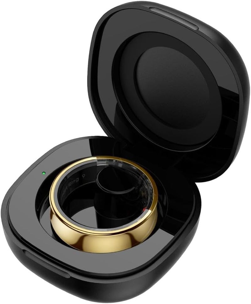 حلقة ذكية تتبع الصحة واللياقة البدنية للرجال والنساء ، مراقبة النوم ، معدل ضربات القلب والأكسجين في الدم ، الضغط ، تتبع الإجهاد ، مقاوم للماء ، 7 أيام عمر البطارية الرعاية العائلية (Rose Gold-12-4677) - Image 2