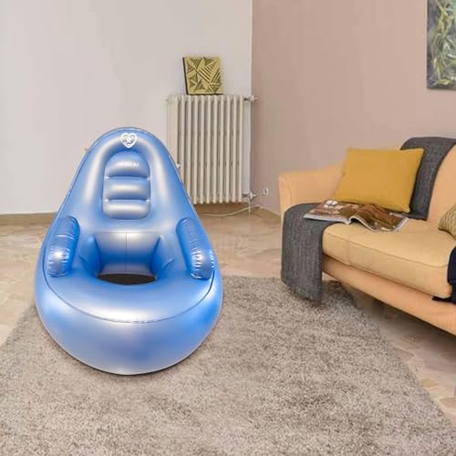 IP1CK4U Blue BBL Inflatable Chair with Ottoman for After Butt Surgery Recovery,Sitting,Sleeping,Pregnancy and Relaxation and BBL Pillow Results Lifting Cushions for BBL Lipo 360(Air Pump Not Included) - Image 5