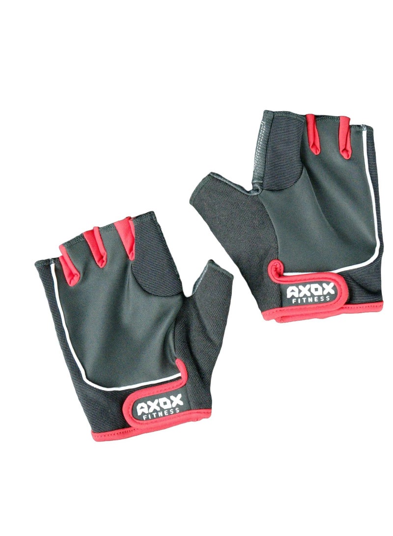 AXOX Fitness Leather Fitness Gloves - Image 2