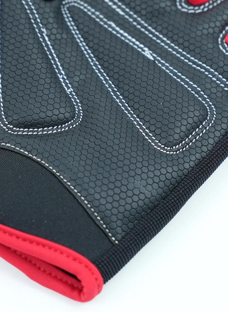 AXOX Fitness Leather Fitness Gloves - Image 3