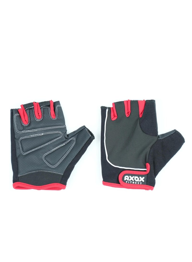 AXOX Fitness Leather Fitness Gloves - Image 5