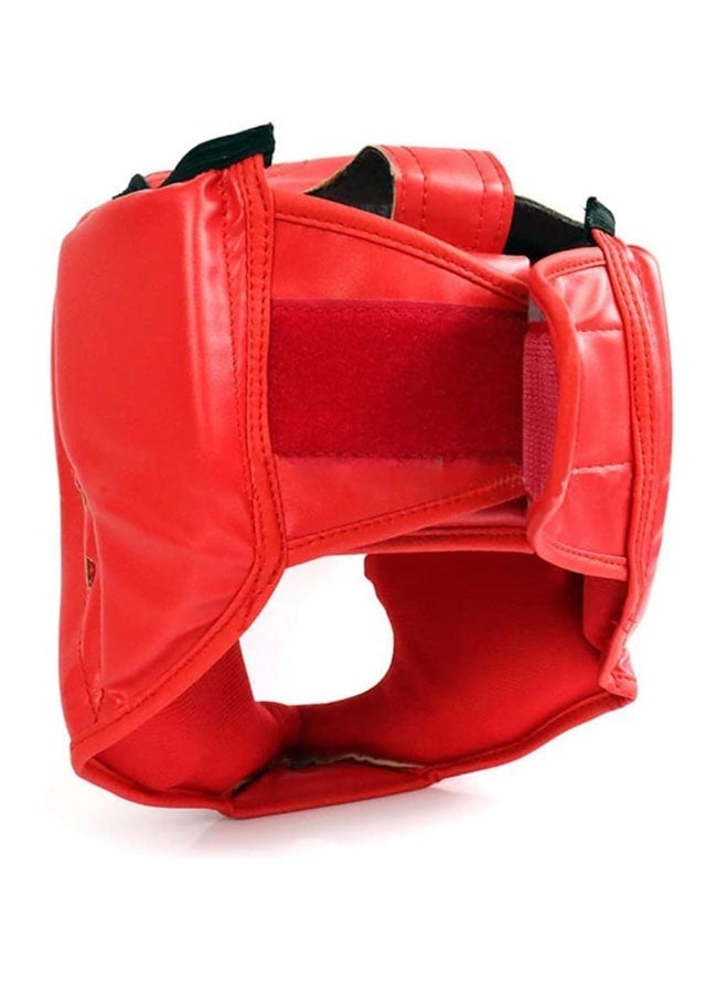 Generic Kickboxing Head Gear for MMA Training soft and Adults/Kids comfortable Sparring Martial Arts Boxing Kickboxing, Sparring, Martial Arts, Karate, Taekwondo,Muay Thai Helmet（red）  - Image 5