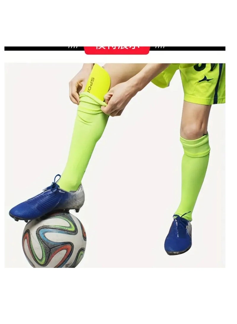 Spall 1pair Protective Soccer Shin Guards for Adults and Students - Reduce Injuries and Shock with Shin Pads for Football Training - Image 2