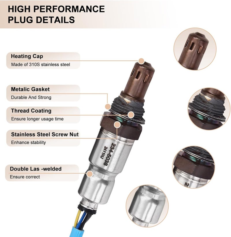 BLPextrm Oxygen Sensor Upstream 234-5038 for Ford, Lincoln, Mazda, Mercury (2010-2016) - Image 2