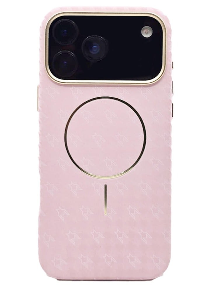 BlueFire Premium MagSafe PU Leather Case for iPhone 17 Pro Max: Slim & Elegant Shockproof Magnetic Cover with Full Wrapped Anti-Drop Protection & Seamless Wireless Charging Compatibility - Image 2