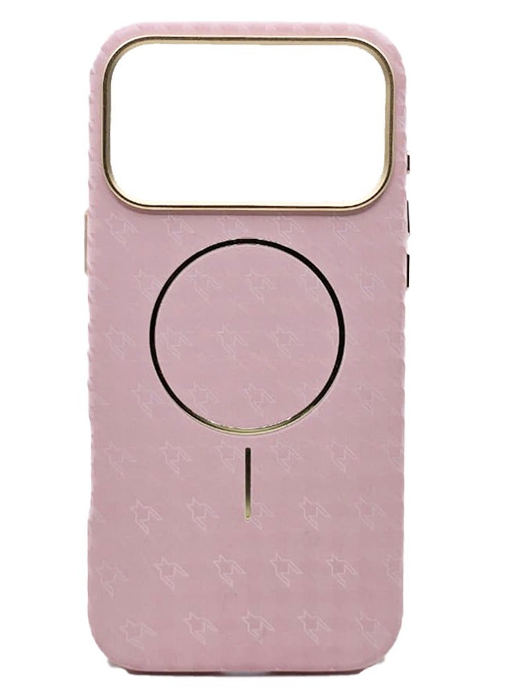 BlueFire Premium MagSafe PU Leather Case for iPhone 17 Pro Max: Slim & Elegant Shockproof Magnetic Cover with Full Wrapped Anti-Drop Protection & Seamless Wireless Charging Compatibility - Image 3