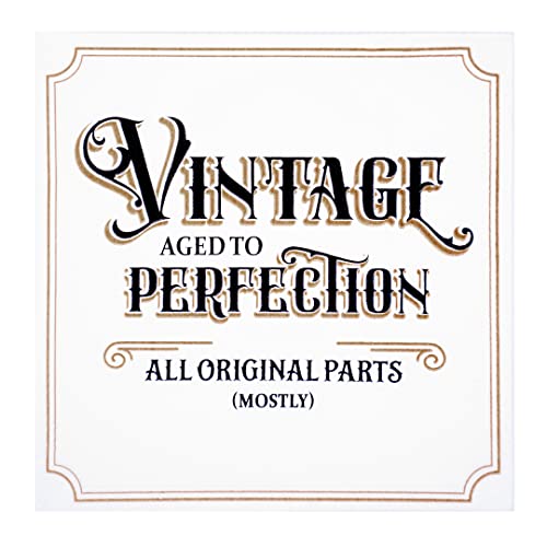 Kitschy Collective 30 Pk, "Vintage - Aged to Perfection" Retro Cocktail 3-Ply Paper Party Napkins for Birthday and Retirement Parties - Image 2
