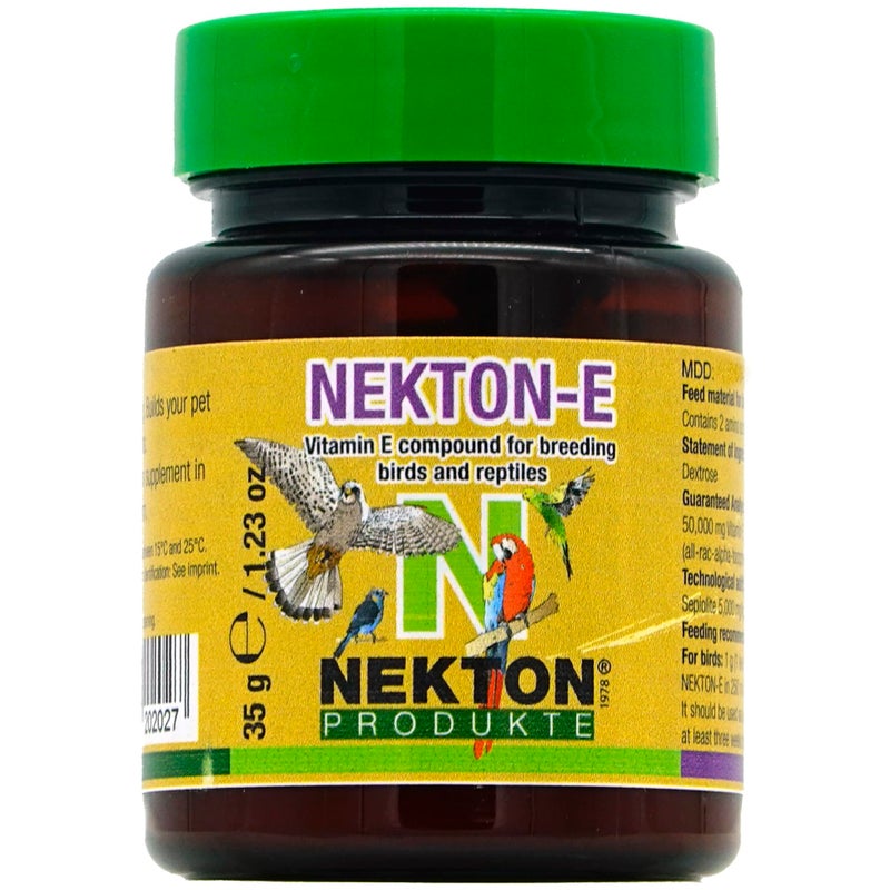Nekton-E Vitamin E Supplement for Birds, 35gm - Image 1