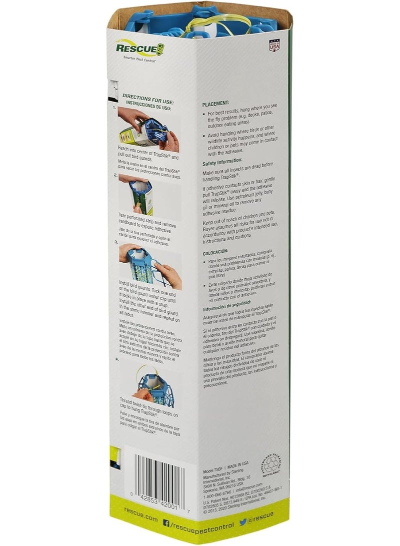 RESCUE Deck & Patio Fly TrapStik Odorless Weather Resistant - Image 3