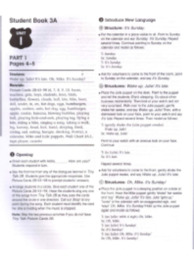 Oxford Tiny Talk - English Course for Kindergarten Children_Level3_Teachers_Guide - Image 2