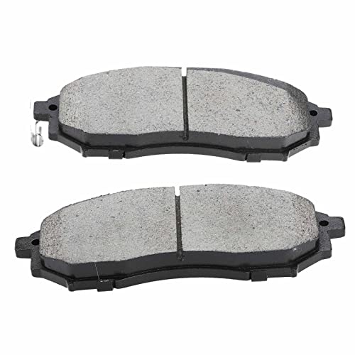 A-Premium Front & Rear Ceramic Disc Brake Pads Set Compatible with Select Nissan and Infiniti Models - G37 (Sedan), Murano, 370Z, QX70, QX50, Q70L, Q70, Q40, M56, M45, M37, M35H, M35, G35, G25, FX45 - Image 3