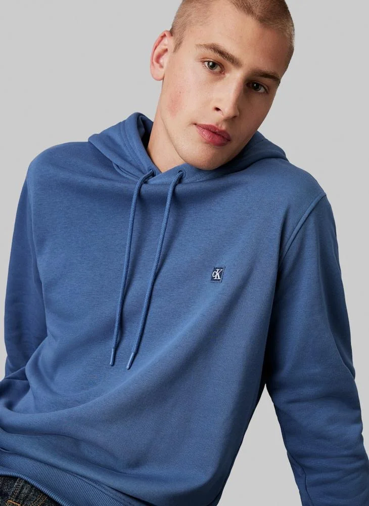 Calvin Klein Jeans Embroidered Logo Hoodie