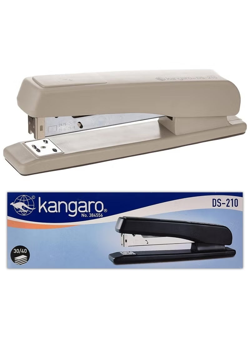 Kangaro 1-Piece DS-210 Full Strip Desktop Stapler With 30 Sheet Capacity Assorted Colours - Image 1
