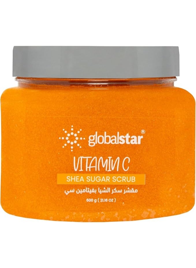 globalstar سكر مقشر بالشيا وفيتامين C - 600 مل - Image 1
