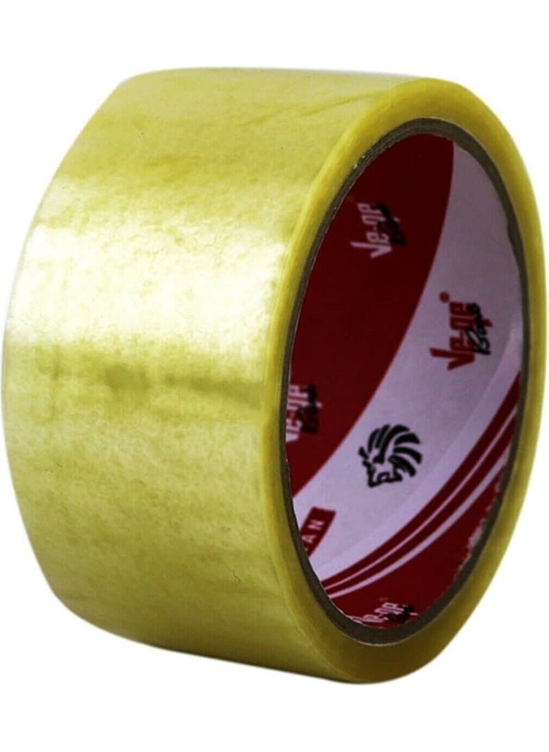 Ve-Ge Vege Tape Vege Lion Transparent 45X40MT Duct Tape 18 Pcs  - Image 2