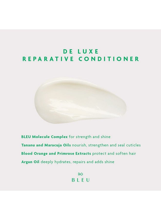 R+Co Bleu De Luxe Reparative Conditioner ; Hydrates + Strengthens + Repairs ; Vegan Sustainable + Crueltyfree ; 6.8 Oz - Image 4
