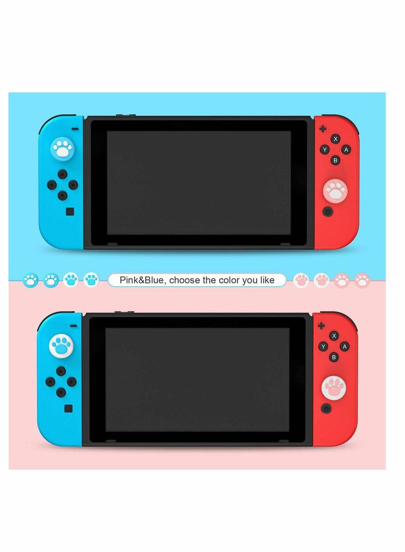 KASTWAVE Thumb Grip Caps Joystick Cap for Nintendo Lite Soft Silicone Cover Joy-Con Controller Cat Claw Design - Image 2