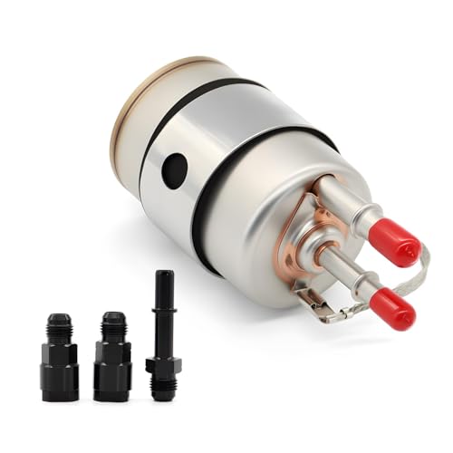 Yunnergo 19239926 Fuel Filter Regulator  Fittings 58 PSI Kit Replacement for LS Swap Compatible with C5 10299146 GF822