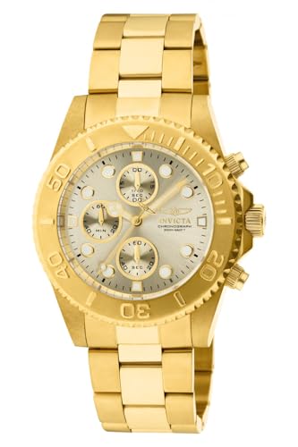 Invicta Pro Diver Men's Wrist Watch Stainless Steel Quartz Champagne Dial - 1774 - Image 1