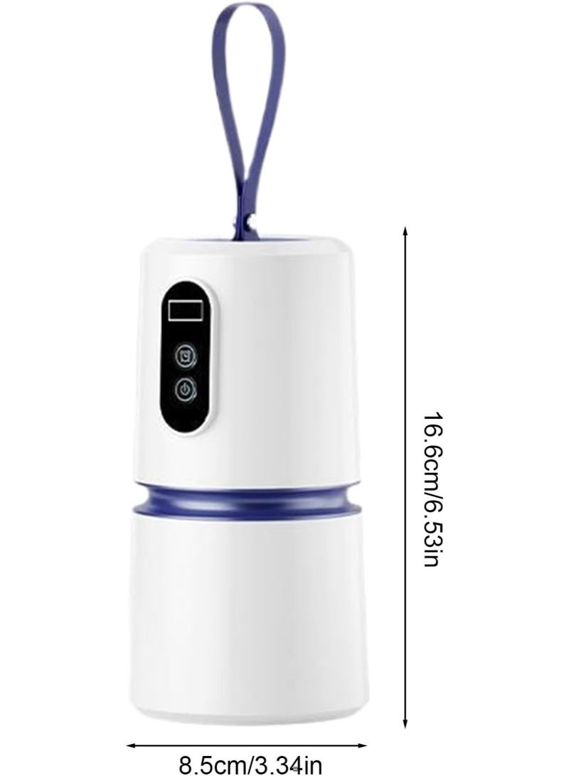 مصغرة قابلة للطي السفر مجفف - مع توقيت - محمول السفر مصغرة مجفف الملابس التخييم الحمام شرفة الشاطئ بركة السباحة - Image 5