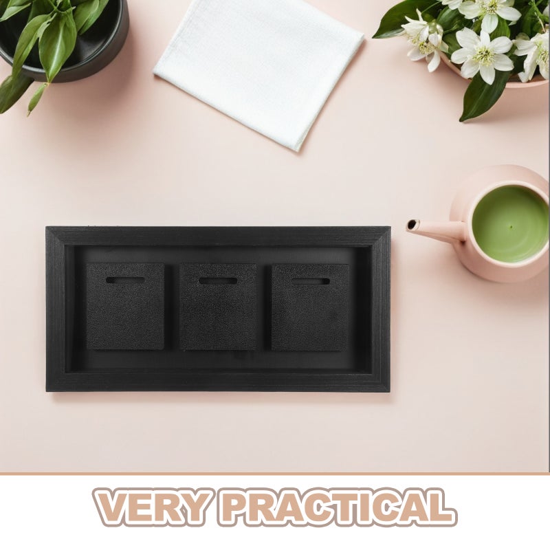 Medal Display Box Storage Box Wooden Medal Display Case for Storage Use - Image 3