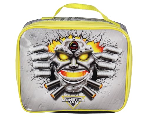 INTIMO Monster Jam MAX-D Monster Truck 5 PC Backpack Lunch Box Water Bottle Icepack Charm - Image 5