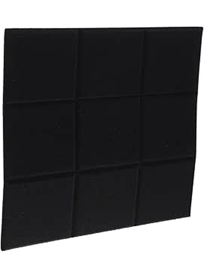 Acoustic Cork Felt Display Board 3 Panel Notice Memo For Home Office Classroom - Image 1