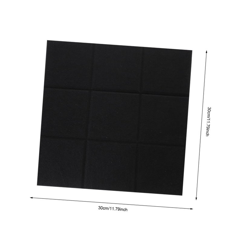 Acoustic Cork Felt Display Board 3 Panel Notice Memo For Home Office Classroom - Image 3