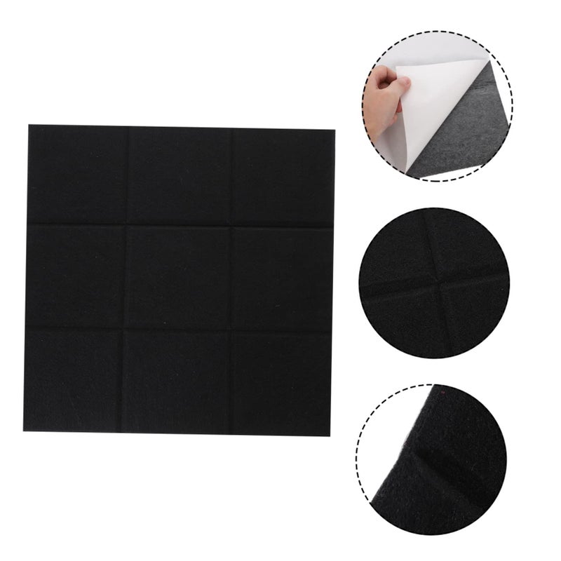 Acoustic Cork Felt Display Board 3 Panel Notice Memo For Home Office Classroom - Image 5
