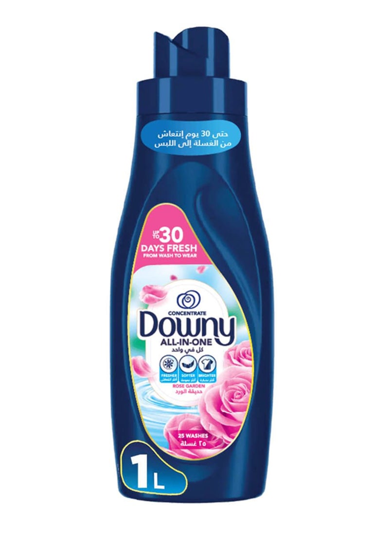 Downy Rose Garden Fabric Softener All-In-One Concentrate 1L - Image 1