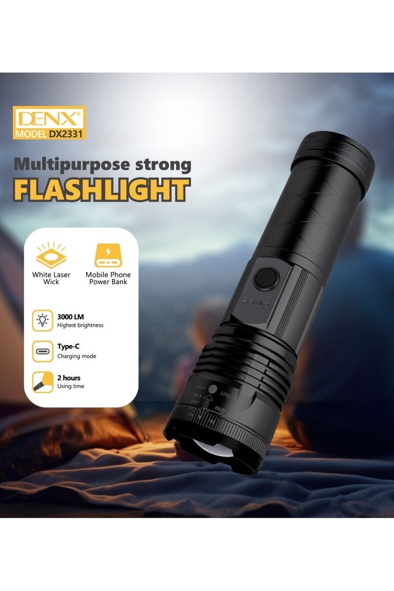 دينكس مصباح يدوي قوي متعدد الأغراض - Image 2