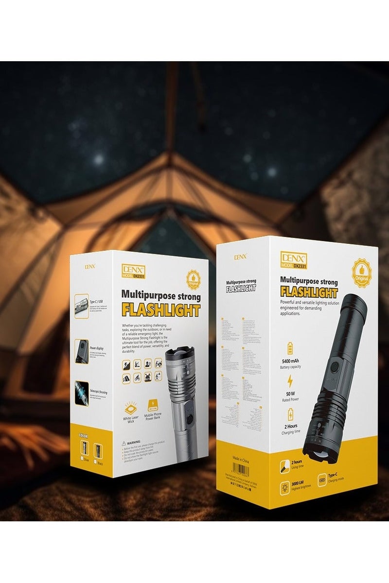 دينكس مصباح يدوي قوي متعدد الأغراض - Image 4