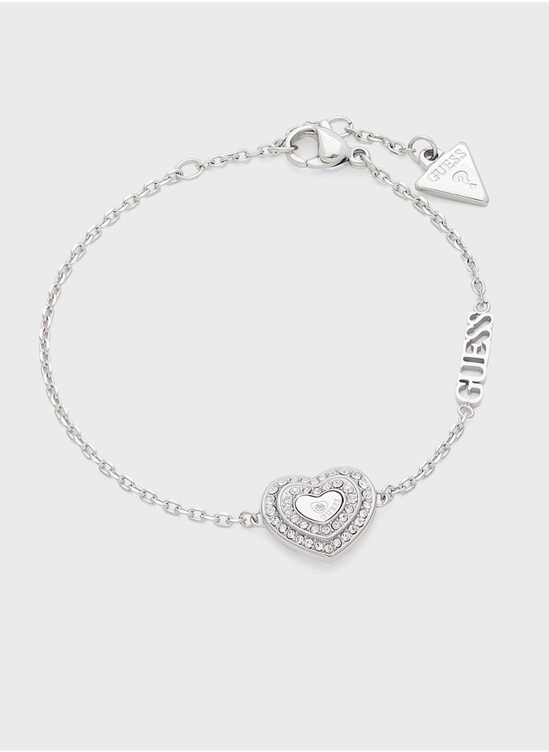 GUESS Round Detailed Chain Bracelet  - Image 1