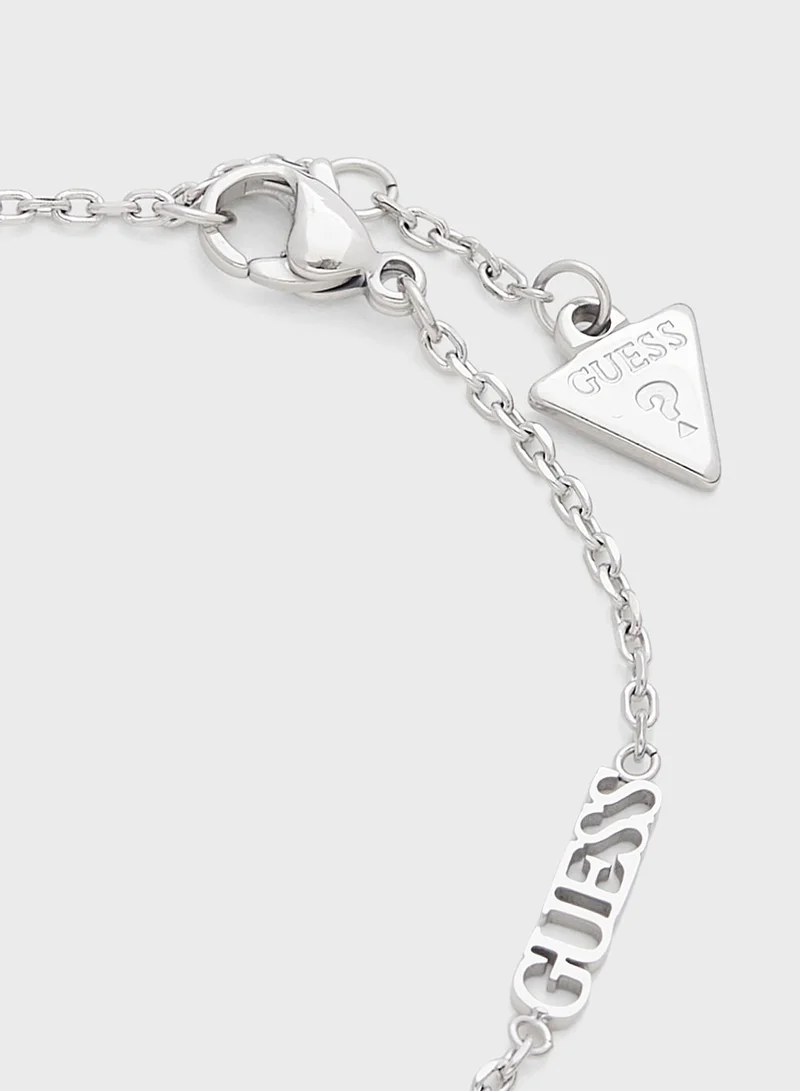 GUESS Round Detailed Chain Bracelet
