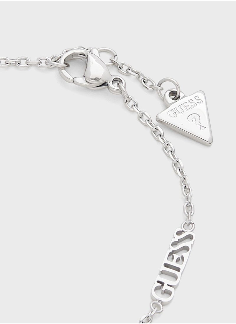 GUESS Round Detailed Chain Bracelet  - Image 3