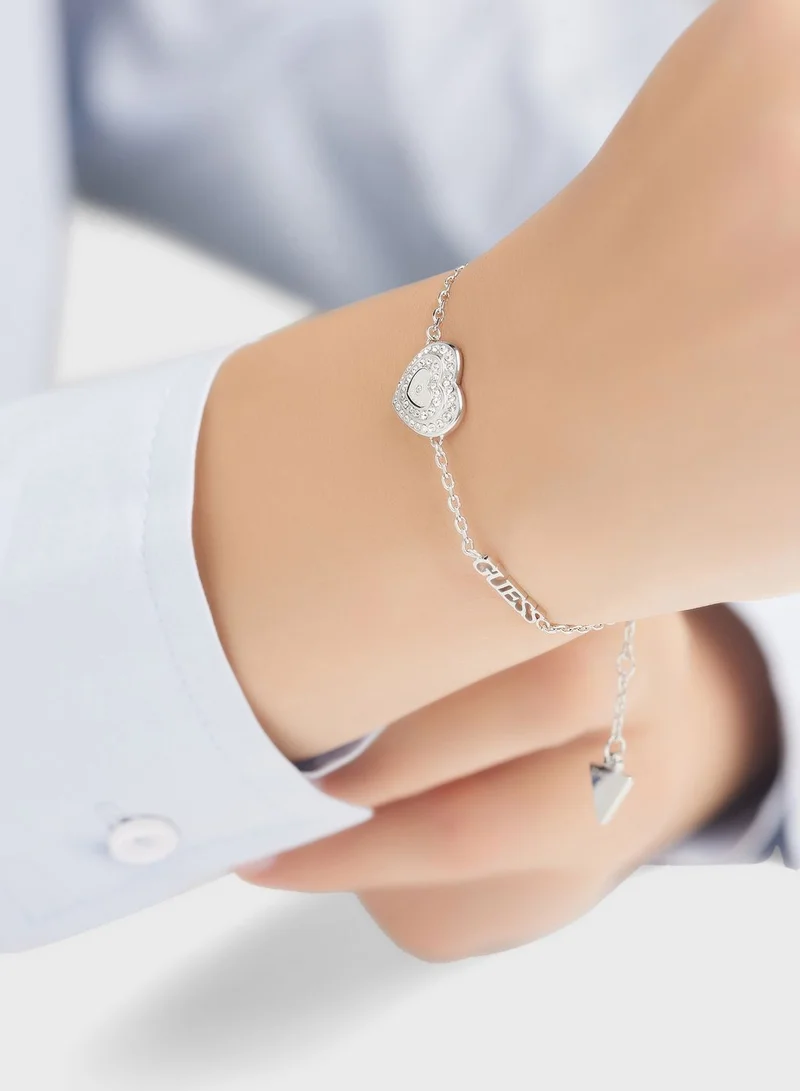 GUESS Round Detailed Chain Bracelet