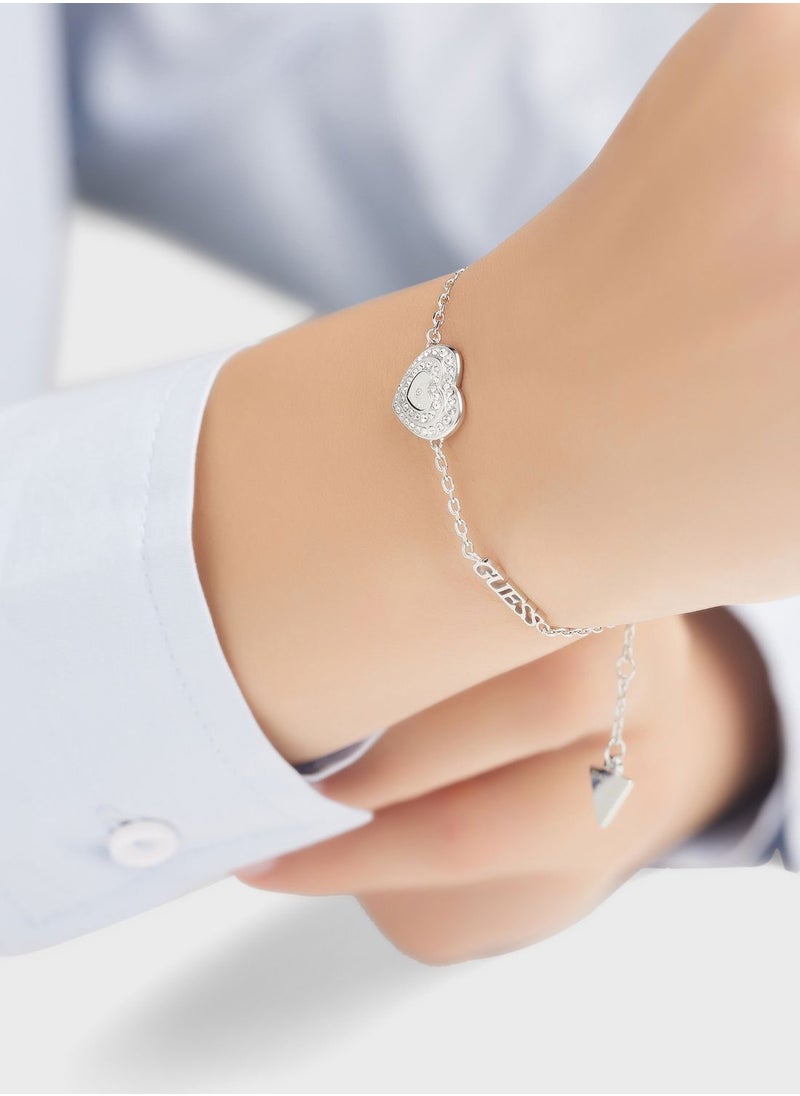 GUESS Round Detailed Chain Bracelet  - Image 5