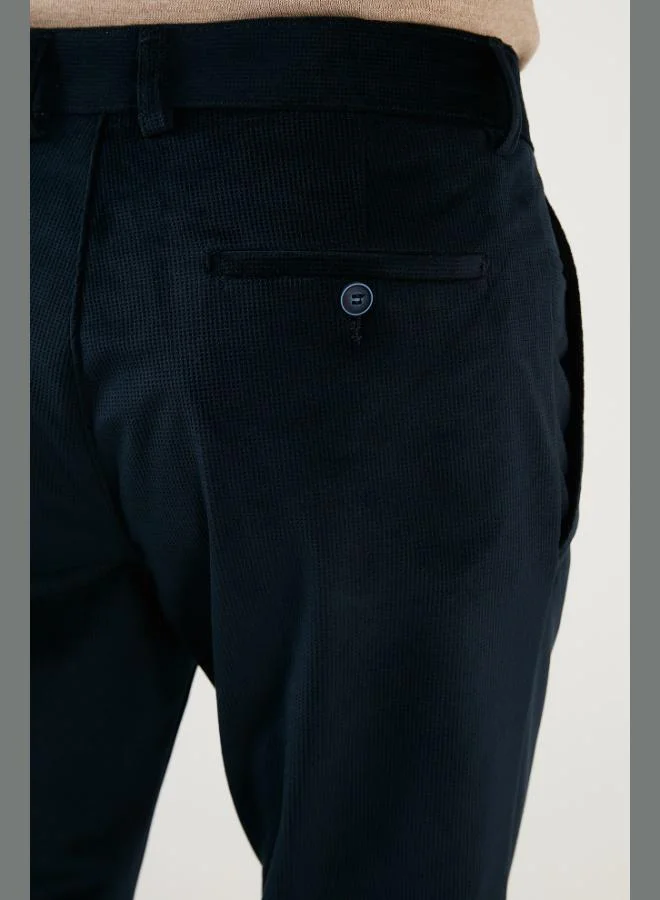 Buratti  Buratti Normal Waist Regular Fit Straight Leg Velvet Trousers Men's Velvet Trousers 645MERLIN for Men | Best Price UAE