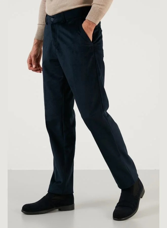 Buratti  Buratti Normal Waist Regular Fit Straight Leg Velvet Trousers Men's Velvet Trousers 645MERLIN for Men | Best Price UAE