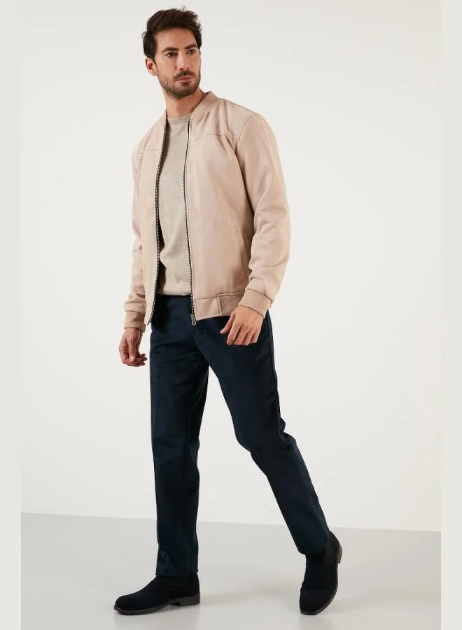 Buratti  Buratti Normal Waist Regular Fit Straight Leg Velvet Trousers Men's Velvet Trousers 645MERLIN for Men | Best Price UAE