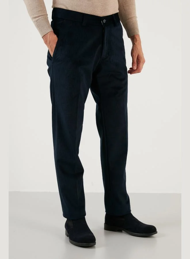 Buratti  Buratti Normal Waist Regular Fit Straight Leg Velvet Trousers Men's Velvet Trousers 645MERLIN for Men | Best Price UAE