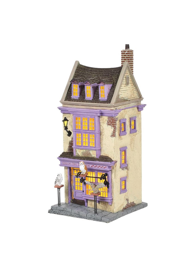 Department 56 Department 56 Harry Potter Village Eeylops Owl Emporium Lit Building 866 Inch Multicolor 