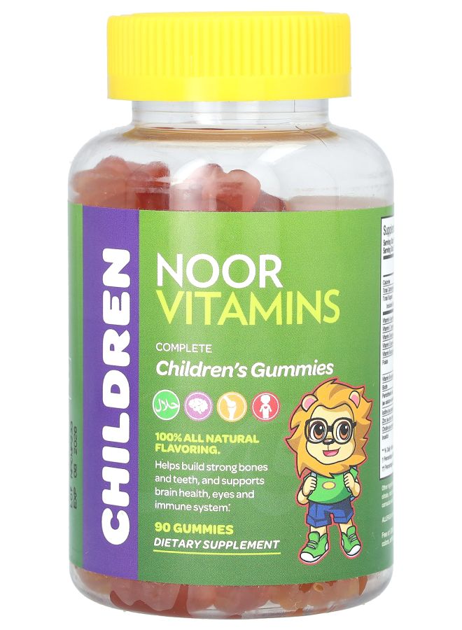 Noor Vitamins Children's Gummies Complete  90 Gummies - Image 1