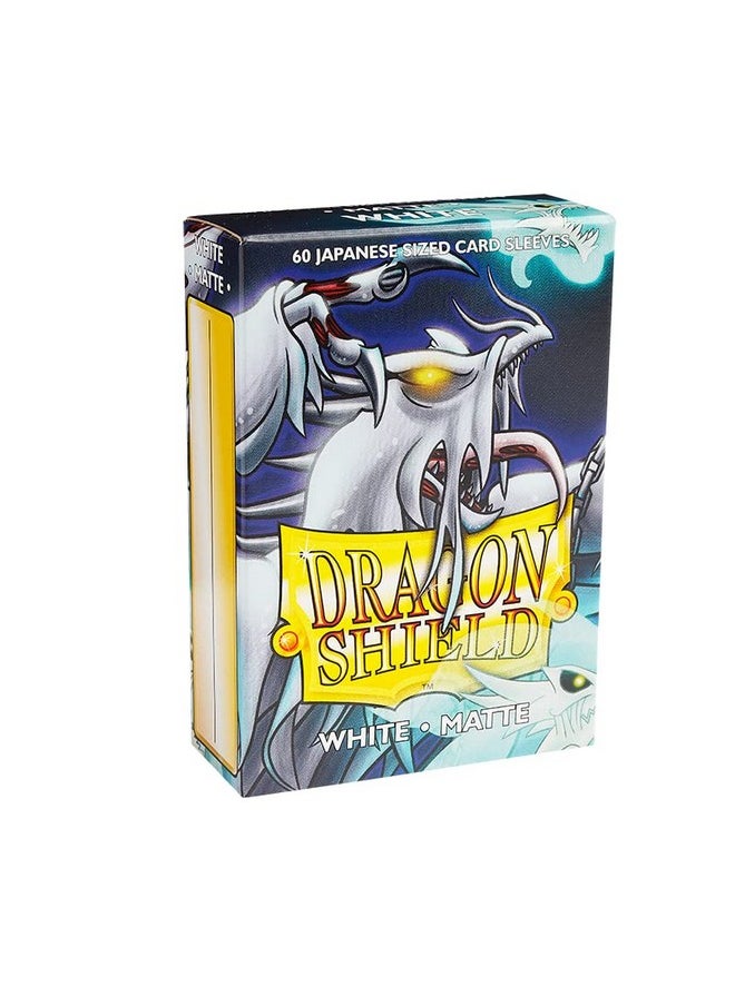 Arcane Tinmen - Arcane Tinman Dragon Shield Japanese Size Sleeves - Matte White 60Ct - Card Sleeves Smooth & Tough - Compatible With Pokemon, Yugioh, & More- Tcg, Ocg,8 Inch,Art11105 - Image 1