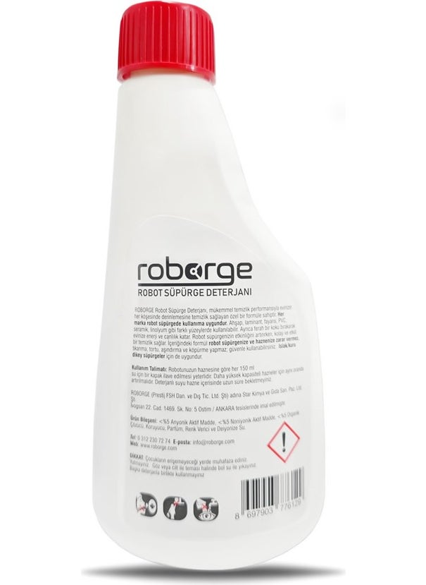 Roborge Robot Vacuum Cleaner Detergent 500 ml - Flower  - Image 3