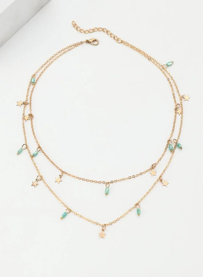 Take Two Star Charm Layered Necklace