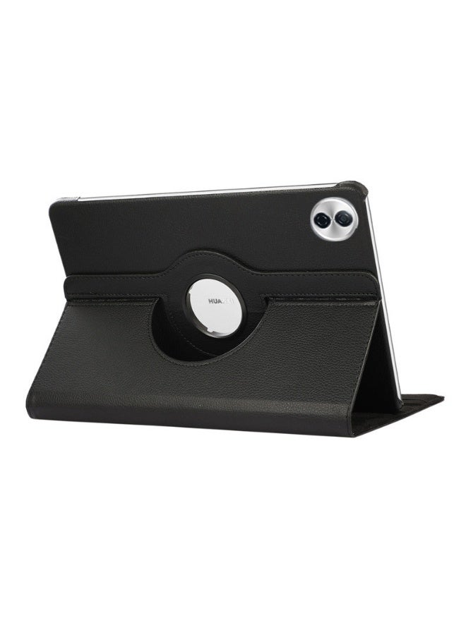 360° Rotatable Case Compatible with Honor Pad 10 12.1inch 2025 Tablet Cover, PU Leather Case Multi-Angle Viewing Stand Protective Case Shockproof Cover for Honor Pad 10 12.1inch 2025 - Image 1