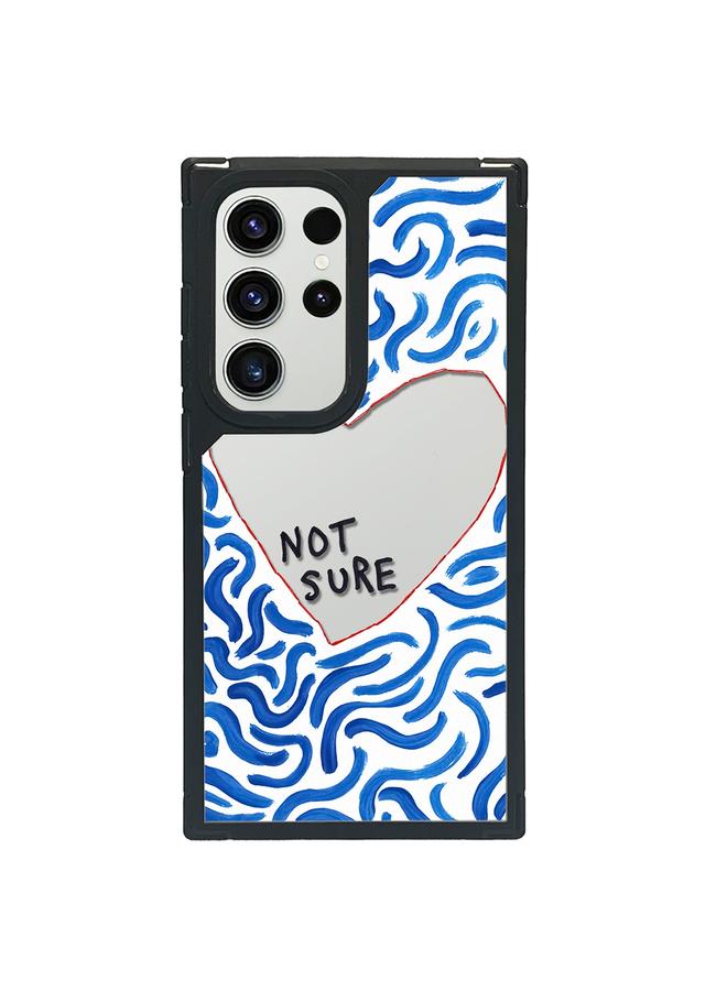 اس-توب جراب لهاتف Samsung Galaxy S24 Ultra 5G بنمط فني إبداعي وغطاء كامل للهاتف - Image 1