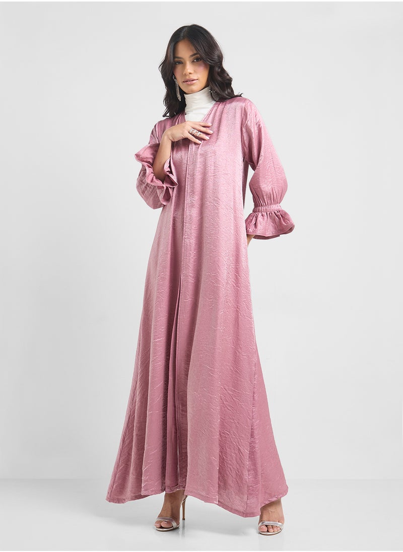 Khizana Puff Sleeved Abaya  - Image 1