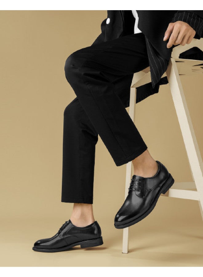 سيبتولفز 【top Grain Leather】 أحذية رجال الأعمال من نوع Derby، أحذية جلدية رسمية للتنقل في الخريف - Image 1